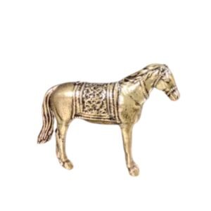 KALARAMBH Brass Horse 1.1 Inch, Pcs