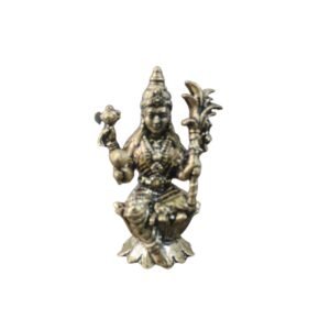 KALARAMBH Brass Raj Rajeshwari 1.5 Inch, Pcs