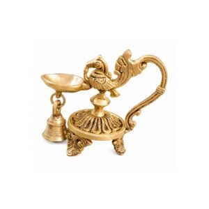 Brass Peacock Divi 4.7 Inch BH10910
