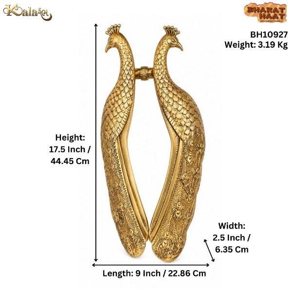 Brass Door Handle 17.5 Inch BH10927 Brass Door Handle 17.5 Inch BH10927