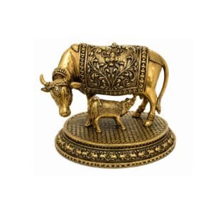 Brass Cow & Calf 2.2 Inch BH11061