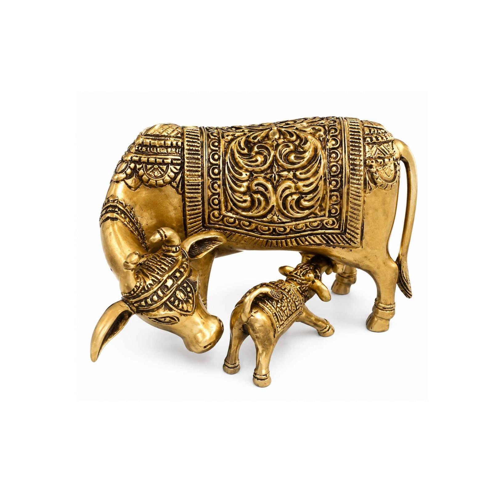 Brass Cow & Calf 1.8 Inch BH11067 Brass Cow & Calf 1.8 Inch BH11067