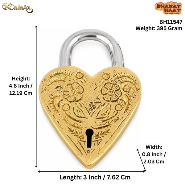 Brass Door Lock With Key 4.8 Inch BH11547 Brass Door Lock With Key 4.8 Inch BH11547