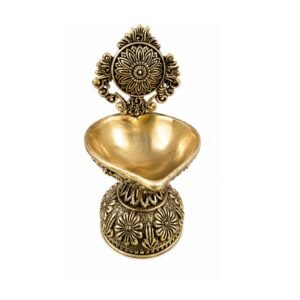 Brass Shank Diya 4 Inch BH11903