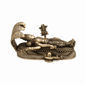Brass Vishanu Sleeping 2.2 Inch BH12072