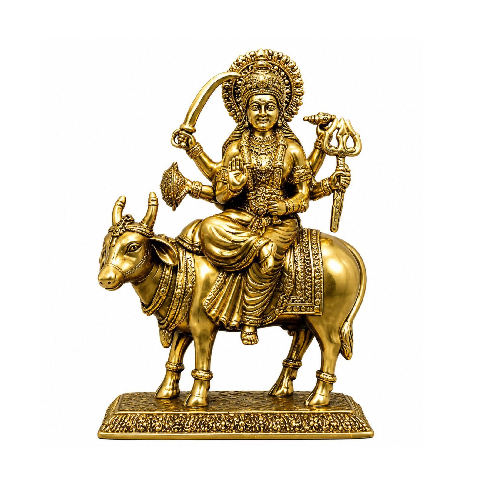 Brass Umiya Maa 2.5 Inch BH12335(1) Brass Umiya Maa 2.5 Inch BH12335