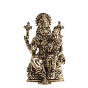 Brass Narasimha Lakshmi 3.4 Inch BH12346