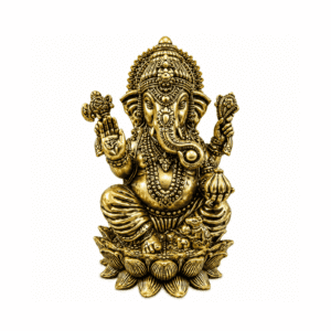 Brass Ganesh 3.8 Inch BH12348
