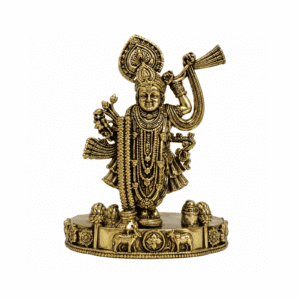 Brass Shreenathji 4.5 Inch BH12405