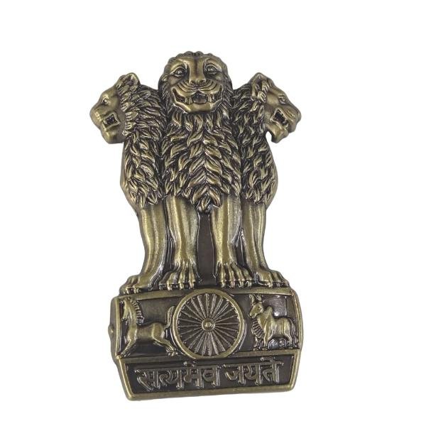 KALARAMBH Metal Ashok Stambh Megnet 2.5 Inch, Pcs KALARAMBH Metal Ashok Stambh Megnet 2.5 Inch, Pcs