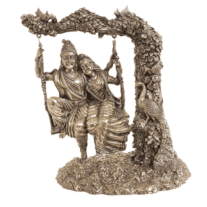 Brass Radha Krishna 6 Inch BH12788