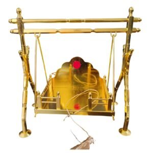 KALARAMBH Brass Krishna Jula 6.6 Inch, Pcs