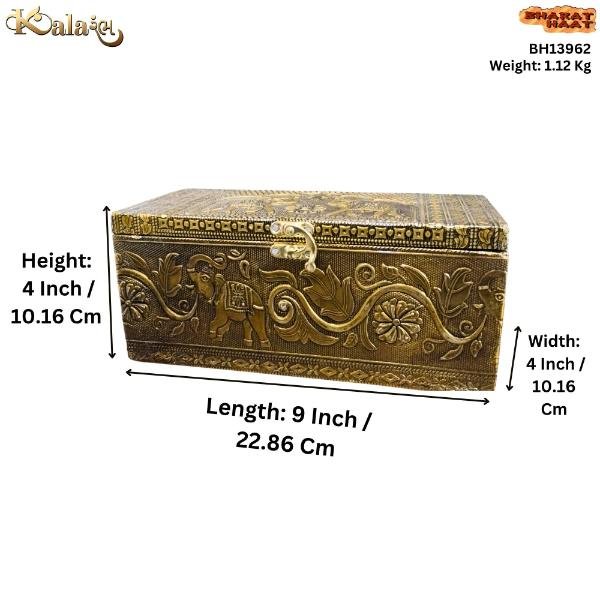 KALARAMBH MDF,FOIL,GLASS 3-Jar Design Box 4 Inch, Pcs KALARAMBH MDF,FOIL,GLASS 3-Jar Design Box 4 Inch, Pcs