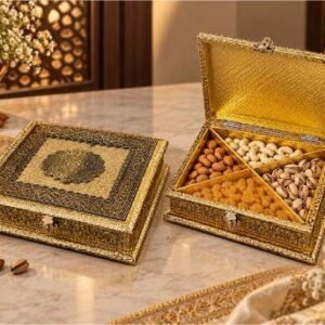 KALARAMBH MDF,FOIL Flower Royal Box 2 Inch, Pcs