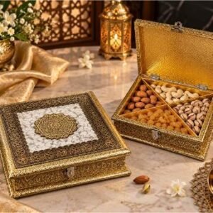 KALARAMBH MDF,FOIL Flower Royal Box 2 Inch, Pcs