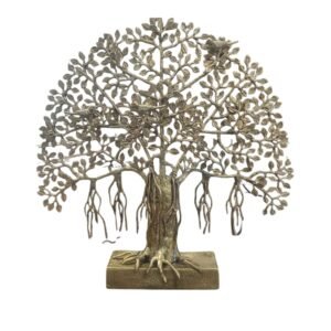 KALARAMBH Brass Tree Table Top 19.5 Inch, 1 Pcs
