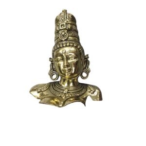 Brass Parvati Face 4 Inch BH14059