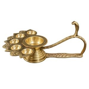 Brass Aarti 5.4 Inch BH14120