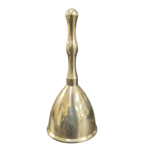 KALARAMBH Brass Bell Golden 3.4 Inch, 1 Pcs