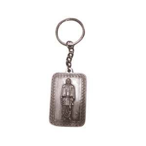 KALARAMBH Zink Sardar patel keychain 4.5 Inch, 1 Pcs