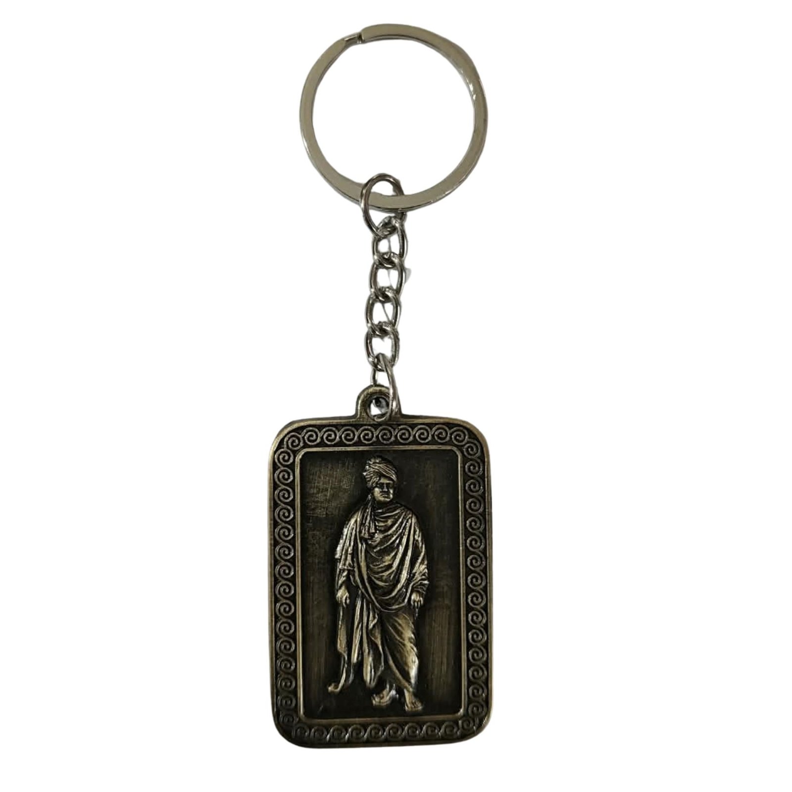 KALARAMBH Zink Swami vivekananand keychain 4.5 Inch, 1 Pcs KALARAMBH Zink Swami vivekananand keychain 4.5 Inch, 1 Pcs
