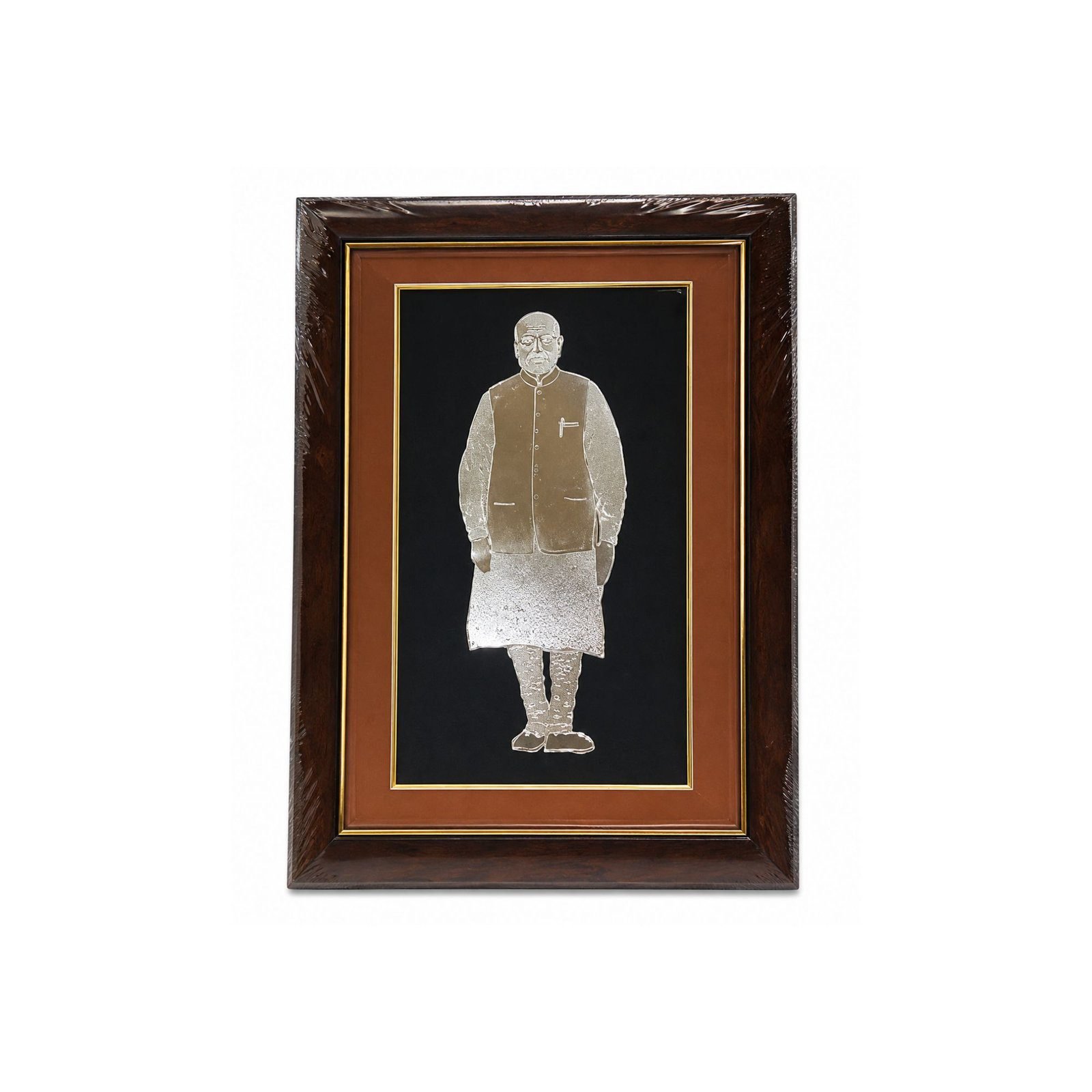 Brass Narendra Modi Frame 15.3 Inch BH10894 Brass Narendra Modi Frame 15.3 Inch BH10894