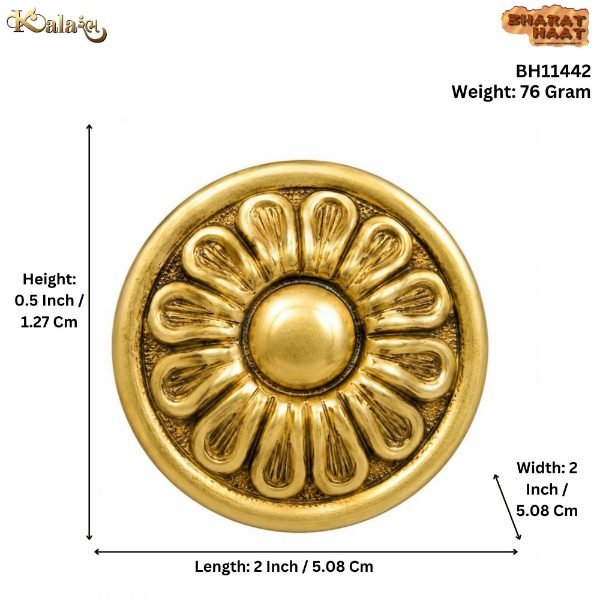 Brass Ghoomar Door Design 0.5 Inch BH11442 Brass Ghoomar Door Design 0.5 Inch BH11442
