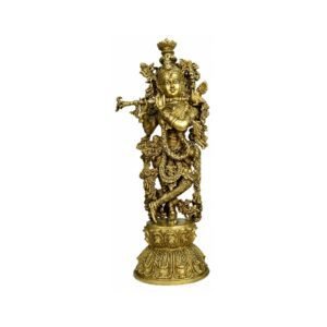 Brass Krishna 17.5 Inch BH11496