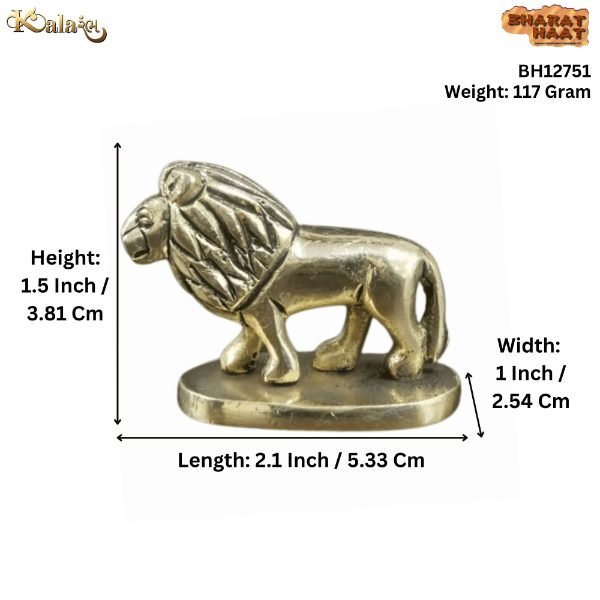 Brass Lion 1.5 Inch BH12751 Brass Lion 1.5 Inch BH12751