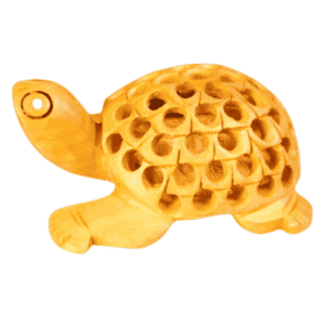 KALARAMBH WOODEN Tortoise 1.5 Inch, 1 Pcs