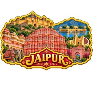KALARAMBH Magnet Jaipur Magnet 2.5 Inch, 1 Pcs