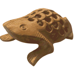 KALARAMBH WOODEN FROG 1 Inch, Pcs