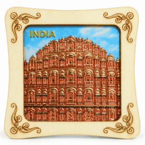 KALARAMBH Poly Foil Hawa Mahal Sq 2.6 Inch, Pcs