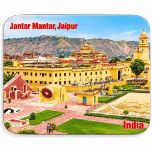 KALARAMBH Wood Coaster Set Jaipur-6 3.5 Inch, Pcs
