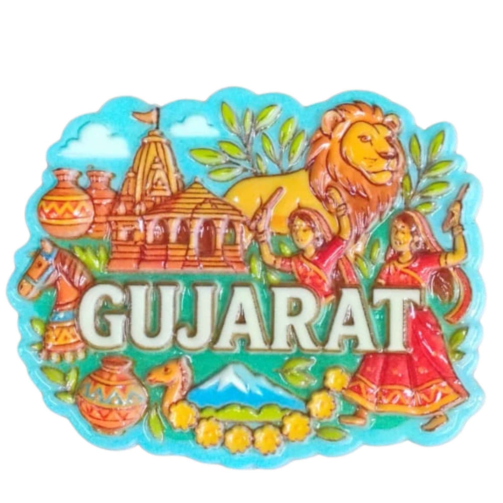 KALARAMBH Poly Memoholder Gujarat 2.5 Inch, Pcs KALARAMBH Poly Memoholder Gujarat 2.5 Inch, Pcs