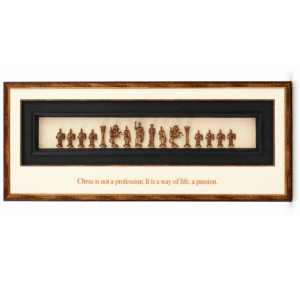 Brass,Wooden CHESS FRAME 16 Inch KBHF00032_1